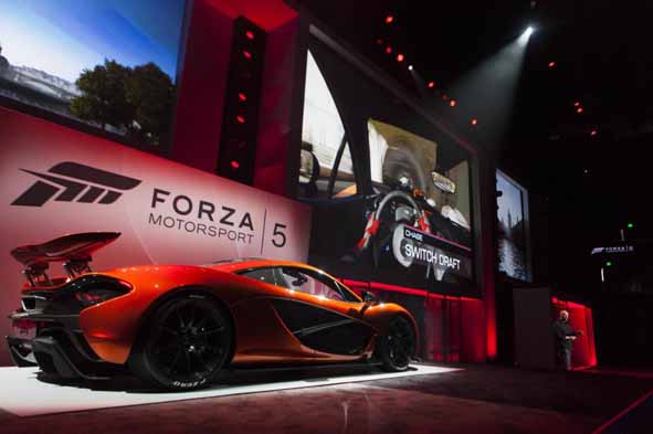 lo stend di Forza Motorsport 5